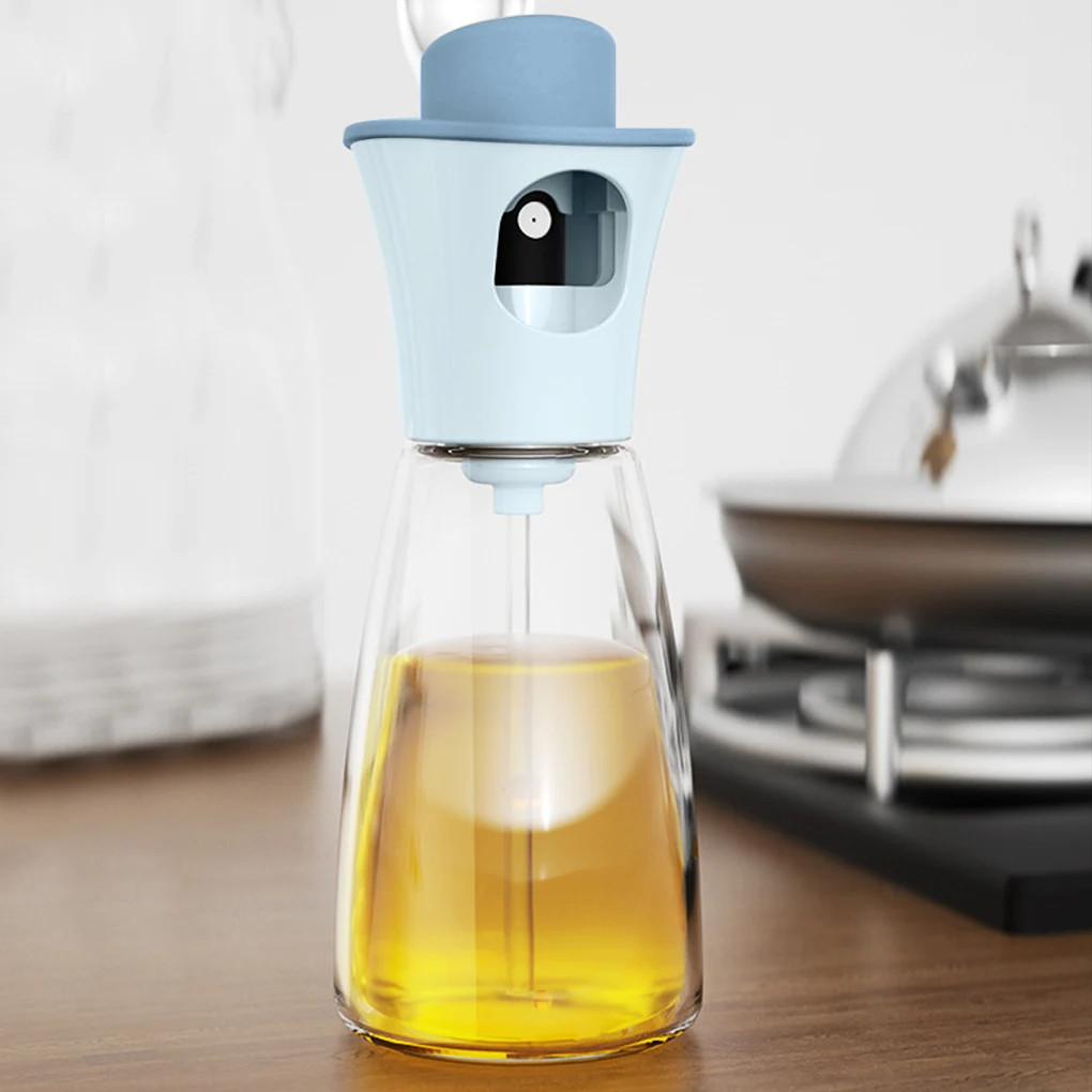 150ML Push Type Spray Bottle Oil Sprayer Bottle Pump Oil Pot Olive Dispenser Cookware Seasoning BBQ Tool Kitchen Tool