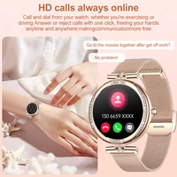 LIGE-Montre intelligente étanche pour hommes et femmes, appel Bluetooth, fréquence cardiaque, surveillance de la pression artérielle, iOS, Android 2