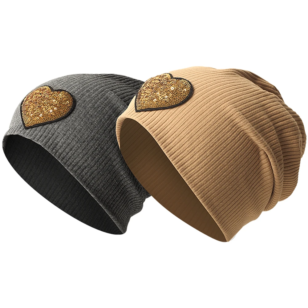 Love Brimless Hat Adult Men Women Winter Beanies Skullies Warm Hats Bone Soft Comfortable Cap Beauty Bonnet Casual Gorras 3