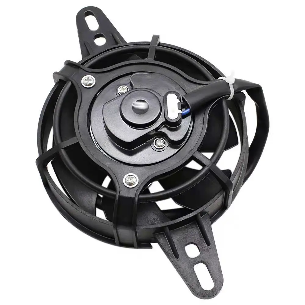 150/200/250cc ATV Quad Go Kart Buggy Motocross Accessories 12V Motorcycle Cooling Fan Oil Cooler Engine Electric Radiator Fit