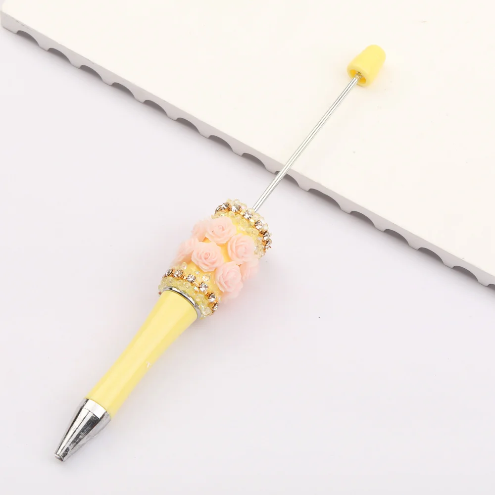 Cordial Design 20Pcs 20*147MM Jewelry Findings & Components/Beadable Pen Findings/Cute Plastic Pens/DIY Beaded Pen Accessories - cordial