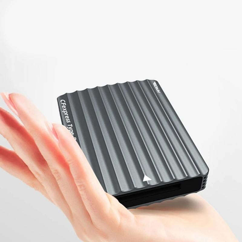CFexpress TypBe 카드 리더기, USB3.1 Gen2(10Gbps) 카드 리더기 알루미늄 Dropship