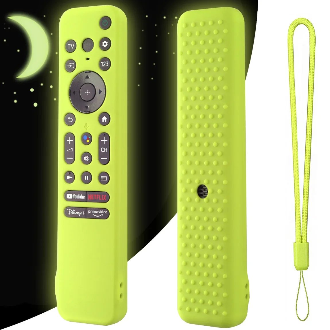 Silicone Remote Cover Remote Control Case Compatible For Sony Smart Tv QD-OLED RMFTX800 RMF-TX800B RMF-TX800P RMF-TX900