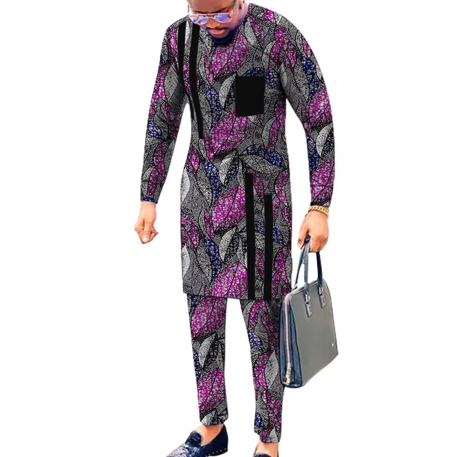 Deji Ankara Shirts+Trouser Outfit