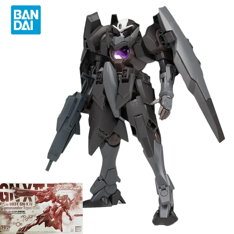 Bandai Original Gundam Anime Model Hg 1 144 Gnx 803t Gn X Commander Type Action Figure Assembly Model Pb Toys Gifts For Kids Aliexpress