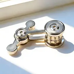 Elegant Metal Sensory Fidget Spinner for Stress Relief and Focus - Ideal Office Gift for Adults (1PC)