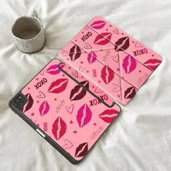 Elegant Valentine Lip Tablet Case with Holder and Protective Cover - iPad Air M3 11inch (Mix01)