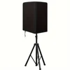 Waterproof & UV-Protected Outdoor Speaker Cover - Dustproof Polyester, Black, Ideal for Live Sound & Lighting Equipment 2