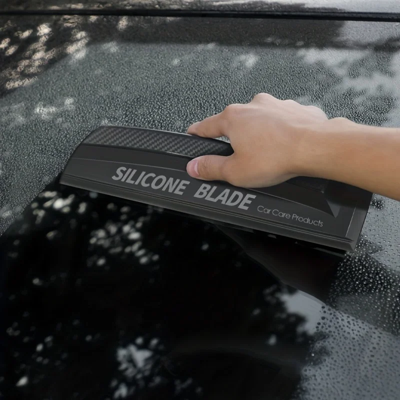 Silicone Squeegee Car Wrap Tools Window Wiper Drying Blade Scraping Film Scraper Accessories