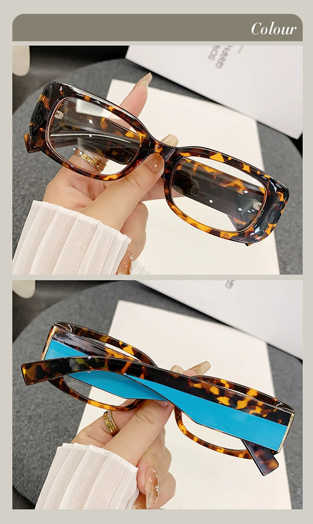 Blue Light Blocking Glasses Comfortable Retro Square Glasses Square Frame Glasses Classic Computer Optical Spectacles For Stage