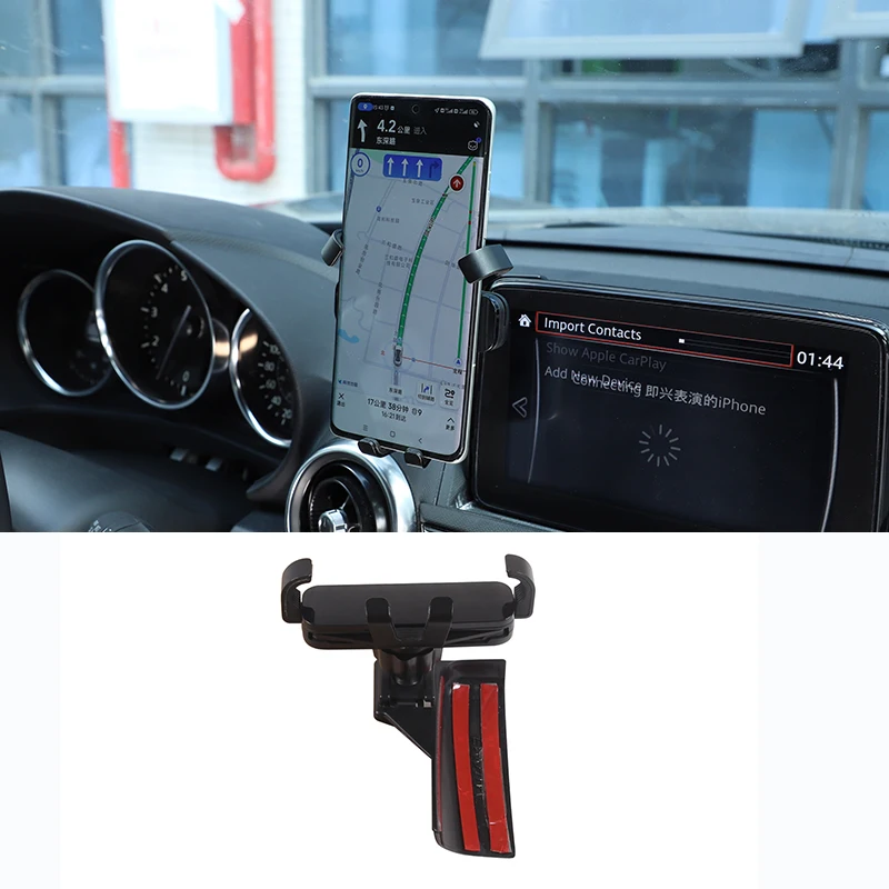 Car Navigation Screen Phone Holder Stand Smartphone GPS Mount Supports For Mazda MX-5-Auto Accessories