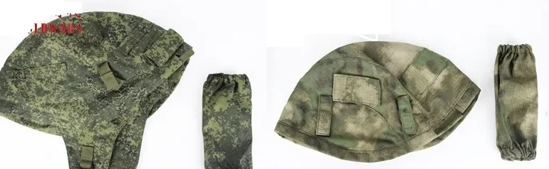 Casque tactique militaire russe 6b47, 1 pièce, casque d'entraînement EMR, casque Takov Ratnik et couverture de ruine EMR  18