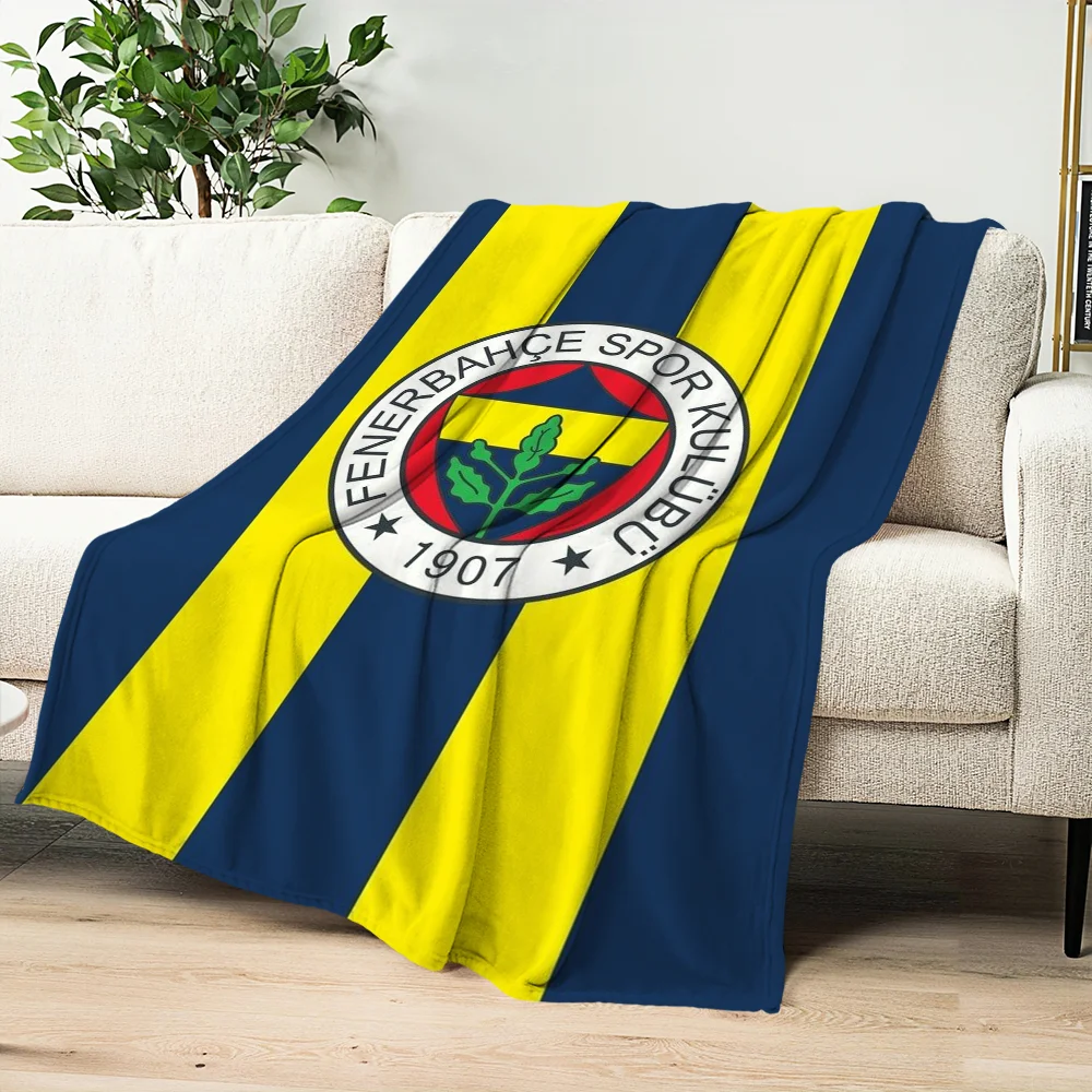 F-FenerbahceS Skicomfort warm Soft Home Kids Lunch Blanket Suitable for Living Room Office Daily Travel Gifts 5