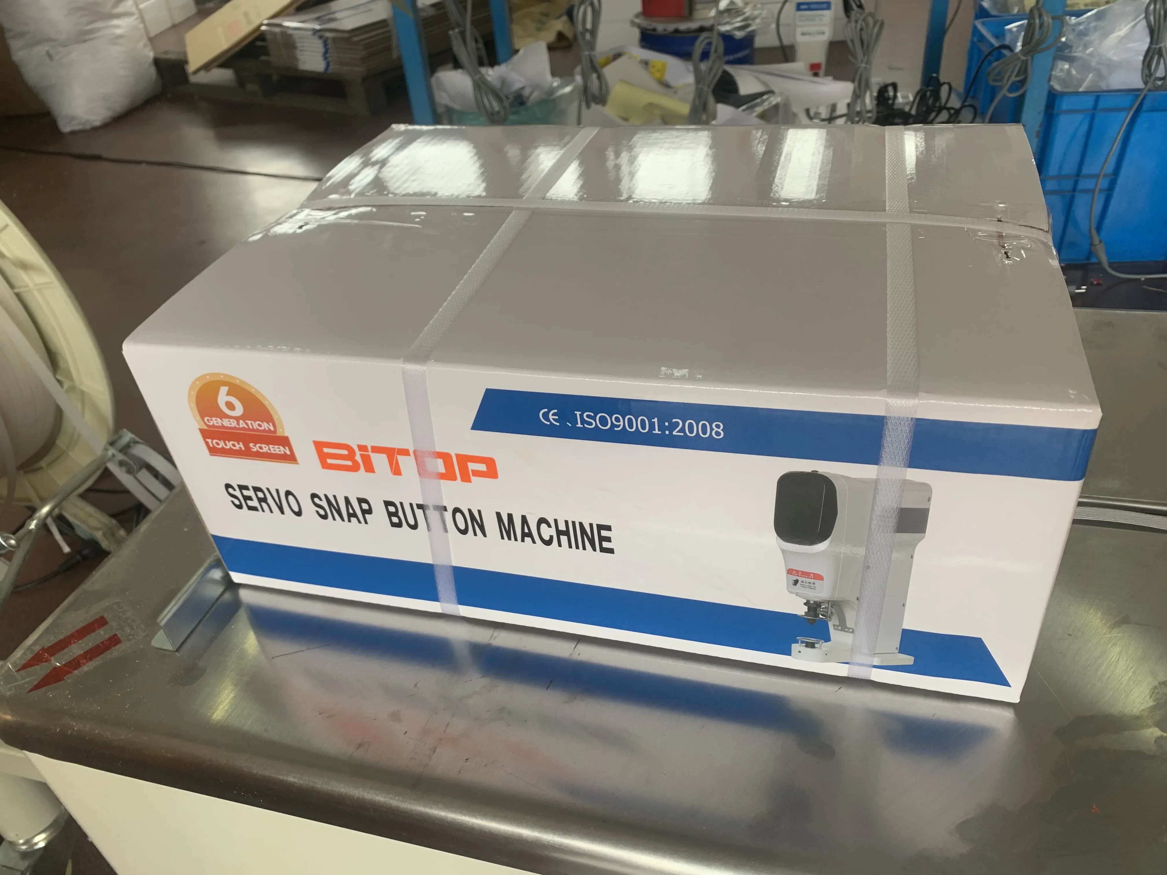 BT-818D snap making machine with direct drive servo motor and oil-free |  eBay Australia