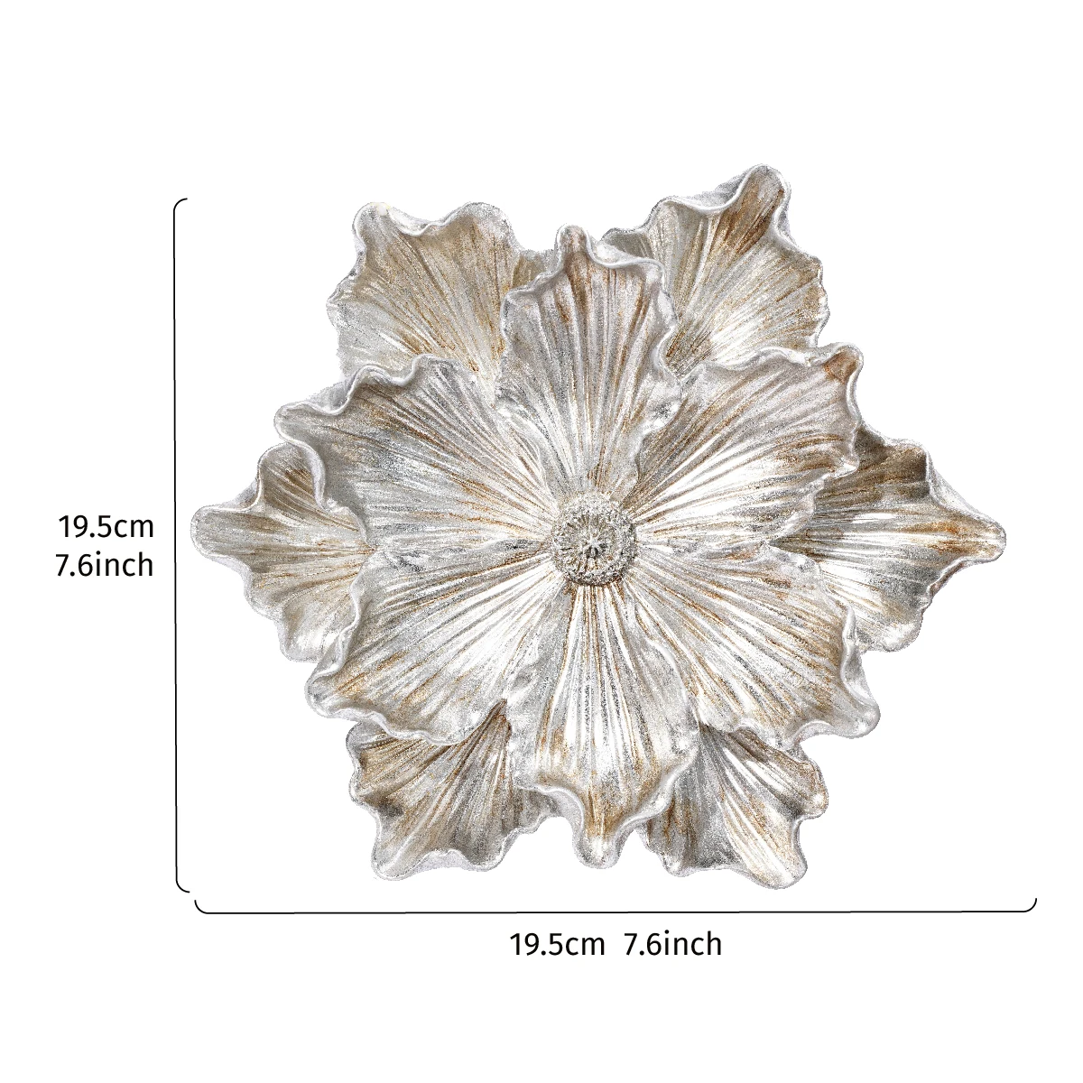 1PC, European court-style three-dimensional lotus-shaped decorative wall hanging, wall decoration handicrafts