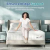 14 Inch King Deep Sleep Mattress, Extra Lumbar & Shoulder Support, Hybrid Mattress with Gel Memory Foam - Fiberglass Free 2