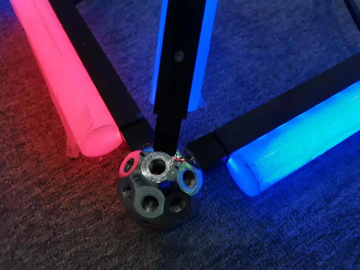 CL-VMC011 26hole Ball Connector for Led Pixel Bar Multiple 26 Holes Ball for 360 Tube Light