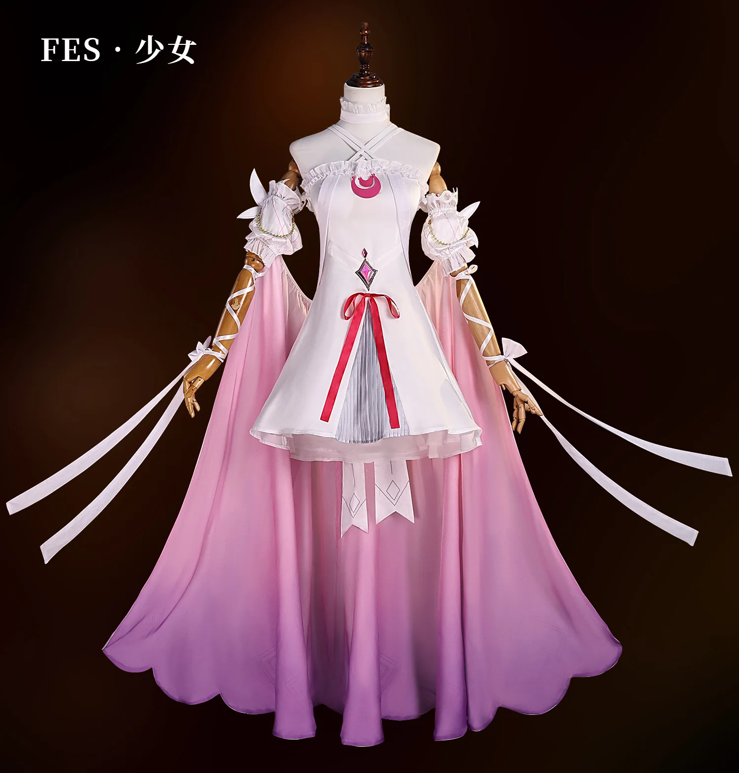 Genshin Impact-Inspired Harlequin Costume for Cosplay Events