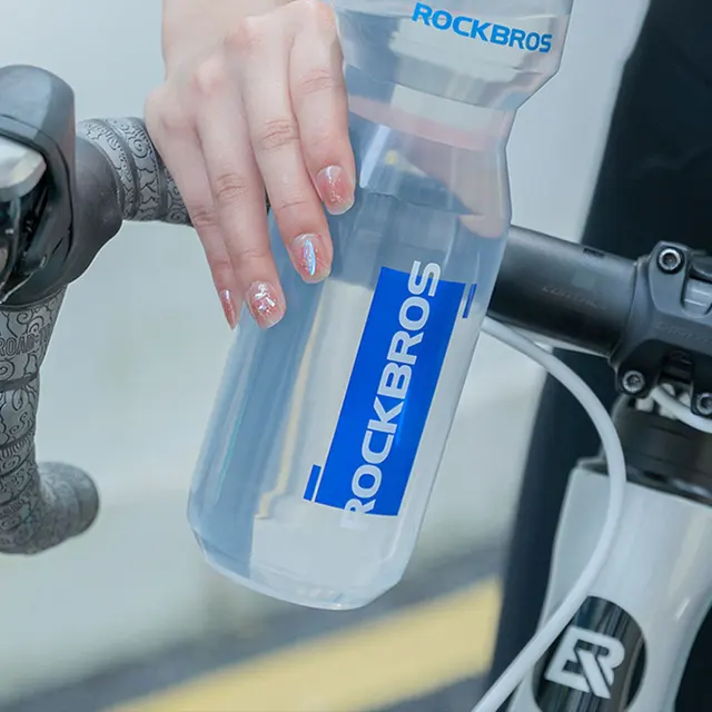 ROCKBROS Bicycle Water Bottle Cycling Water Bottle Cage 750ML Portable Kettle Sports Flask Holder Bike Running Climbing Cup 4