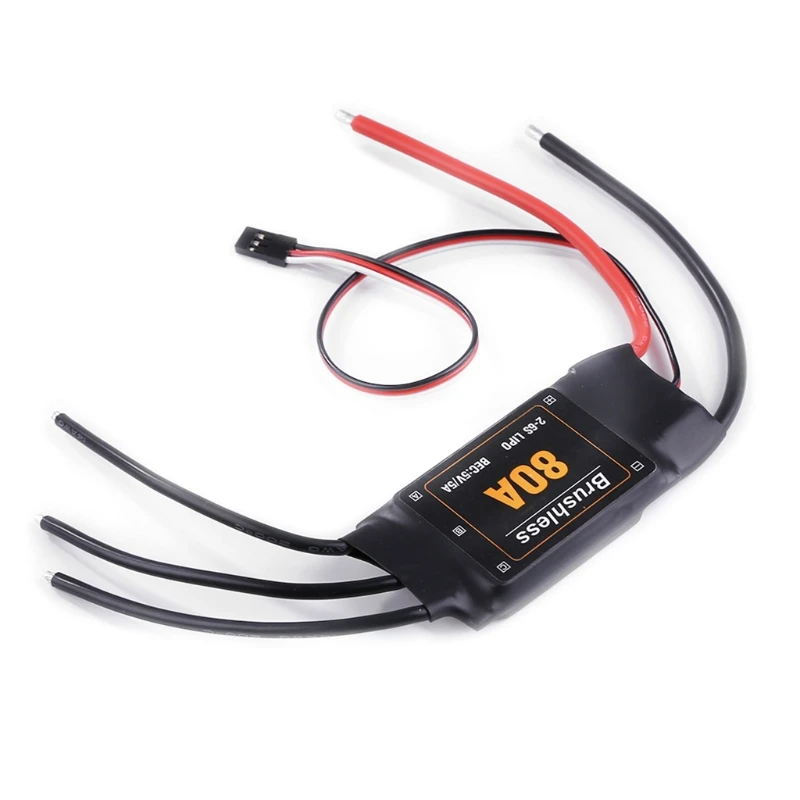 RC ESC 80A 2-6S Brushless Electronic Speed Controller for RC Airpla rc speed controller