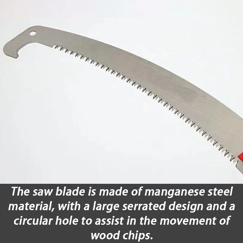 Description Picture 5 of itemPortable Branch Pruning Saw Thickened Telescopic Pole Garden Fruit Trees Pruning Saws Multifunctional High-altitude Branch Saws