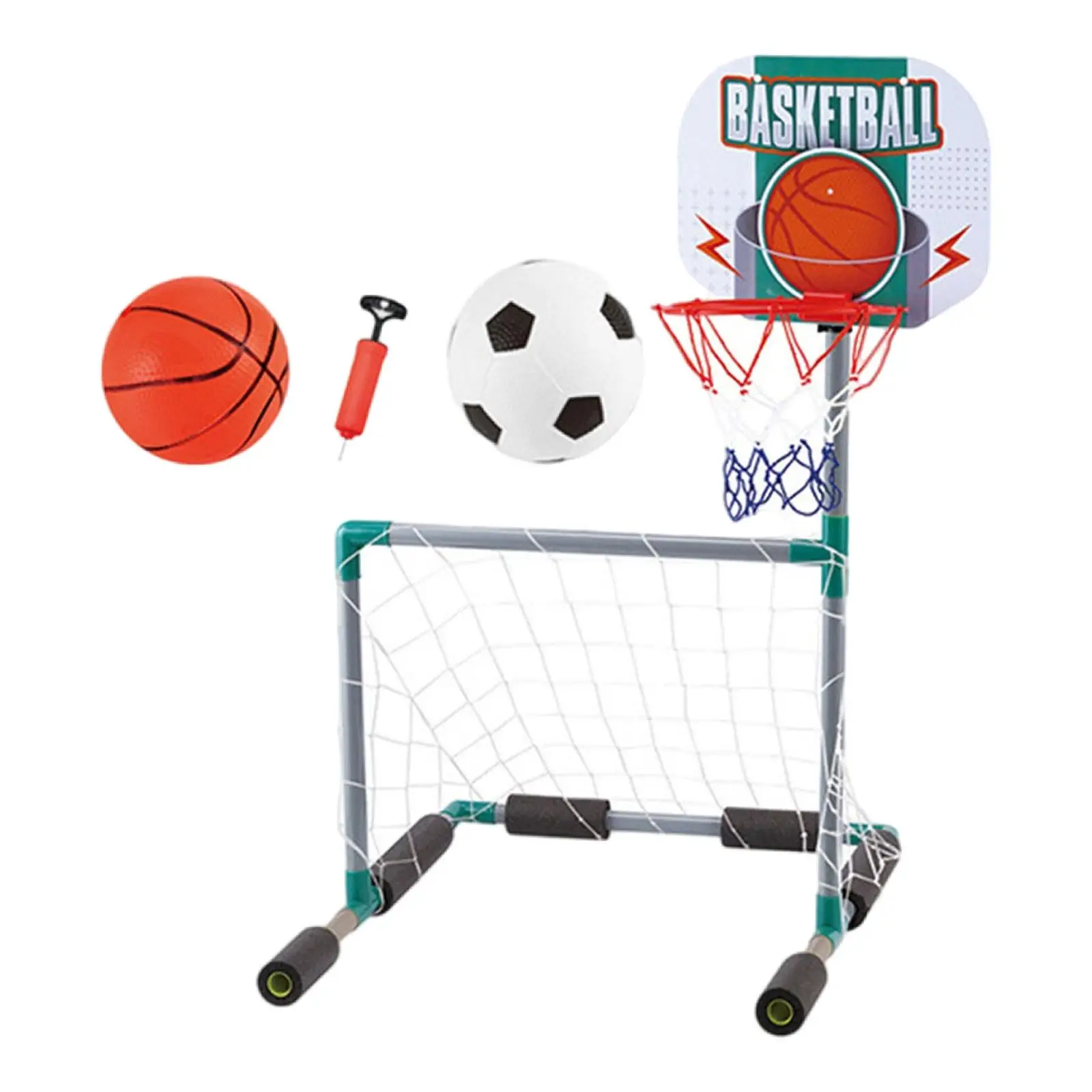Pool Basketball Hoop Pool Soccer Float Toys Floating Basketball Game