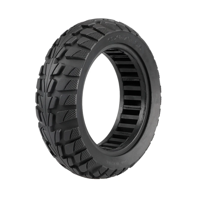 Solid Tire Scooter Tire 10 Inch, 10X2.70-6.5 Solid Scooter Tubeless Puncture-Proof Tire, For Kugoo