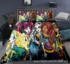 Monster High Bedding Set Single Twin Full Queen King Size Anime Bed Set Aldult Kid Bedroom Duvetcover Sets 3D Print 015 3