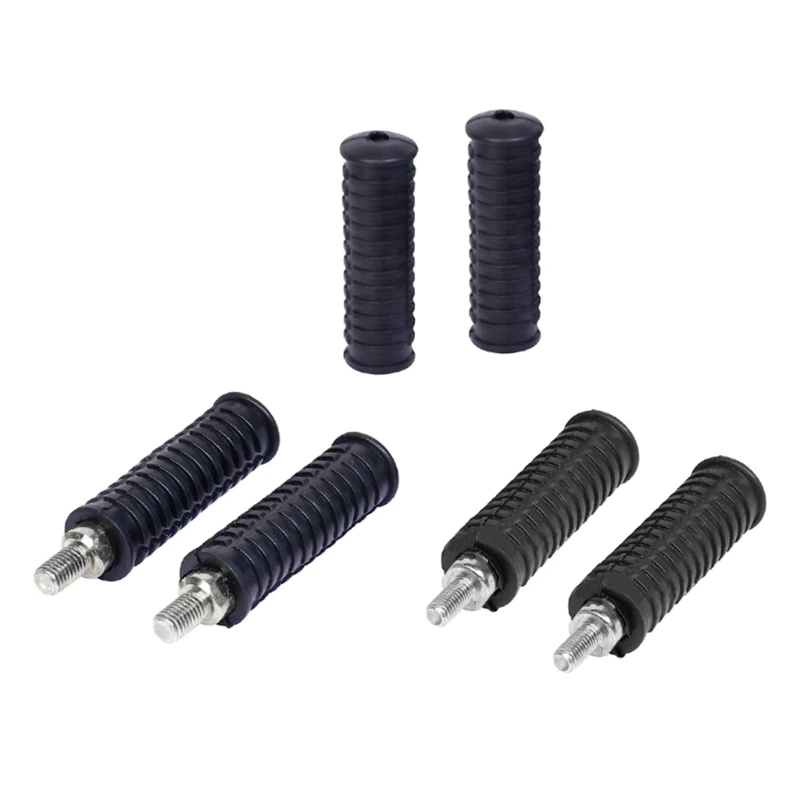 

Motorcycle Aluminum Motorbike Rear Footrests Non-slip Foot Rest Pegs Pedals Scooter Foot Pedals Replacement