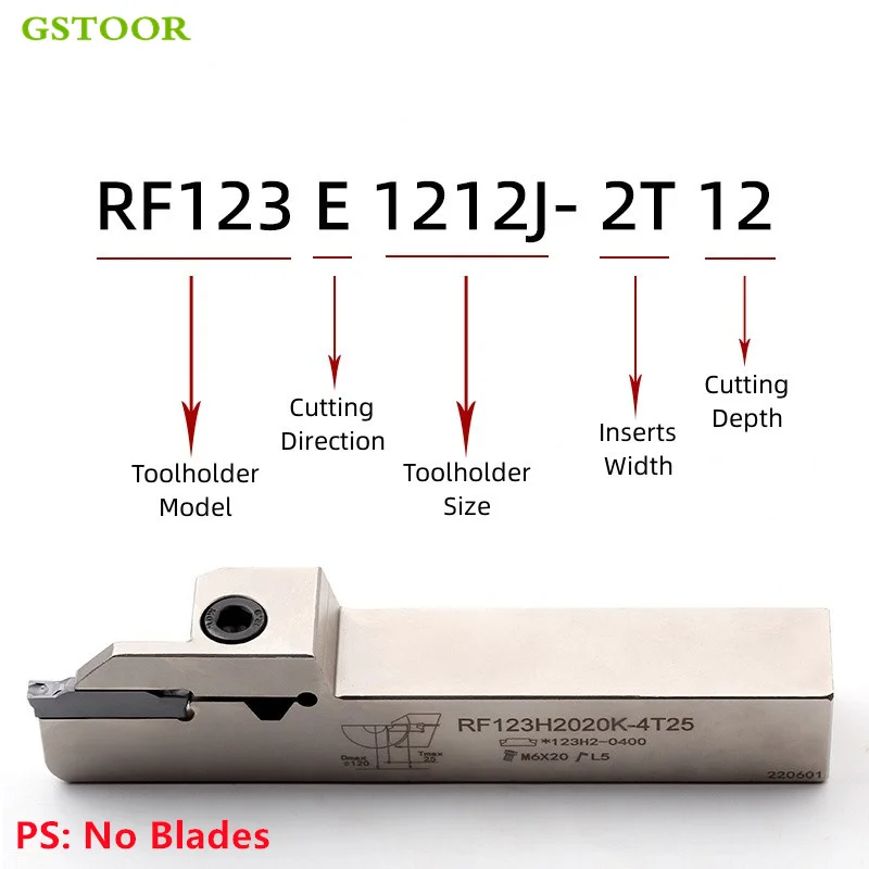 Portautensili Per Tornio CNC MGEHR2525-3 - Con Inserti, Per Lavorazioni Di Precisione E Durabilità - Foto 5
