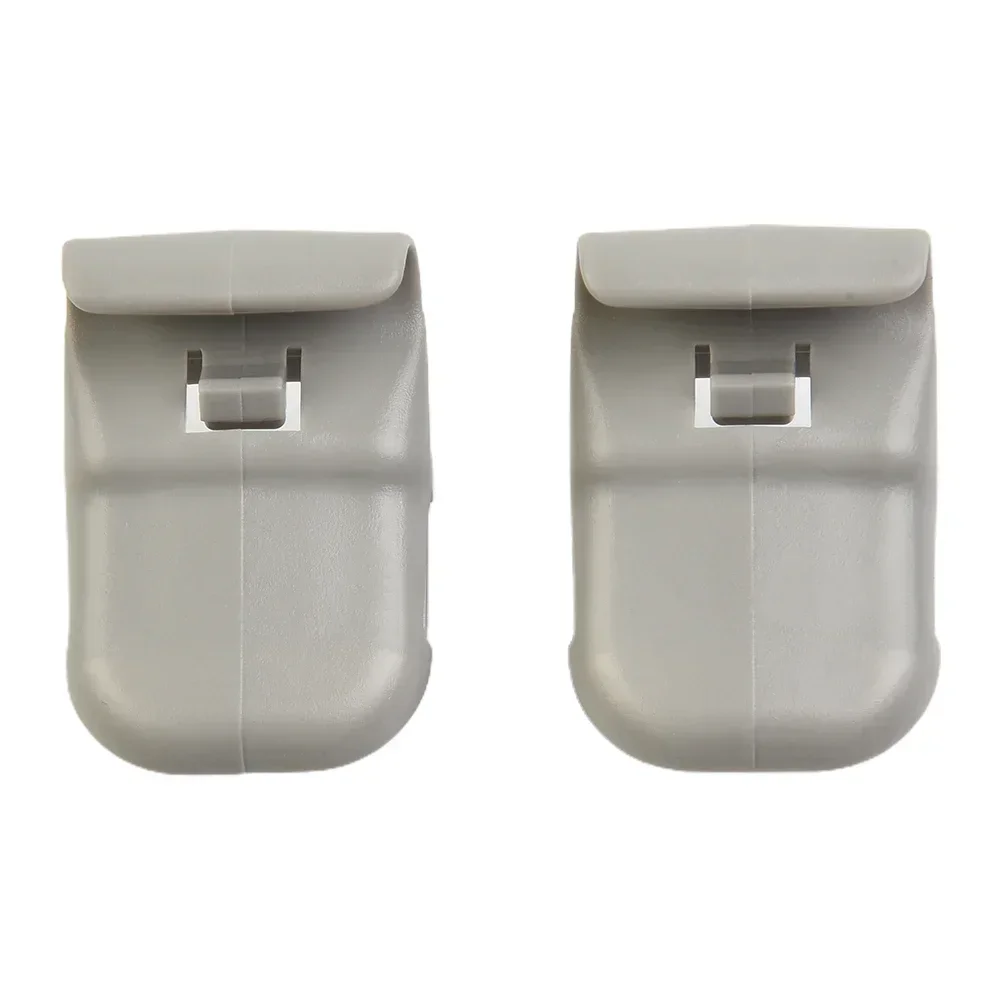 2pcs Car Grey Sun Visor Clip LC6269261B77 For Mazda 3 5 6 CX-7 CX