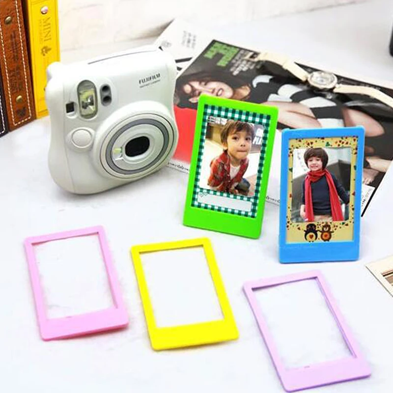 Photo Frames 5pcs for Fujifilm Instax Mini Film Papers Double Sided Fridge Children Artwork