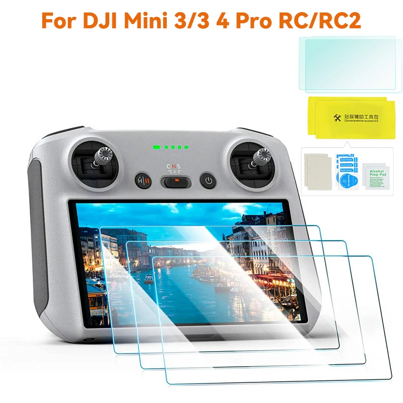 Dji Rc Remote Controller Screen Protector  Dji Mini 3 Pro Remote Screen  Protector - Drone Accessories Kits - Aliexpress