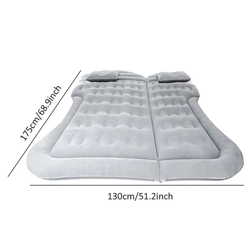 Multi-functional Auto Inflatable Air Mattress 175x130cm Car Universal SUV Air Mattress Car Travel Bed Adult Sleeping
