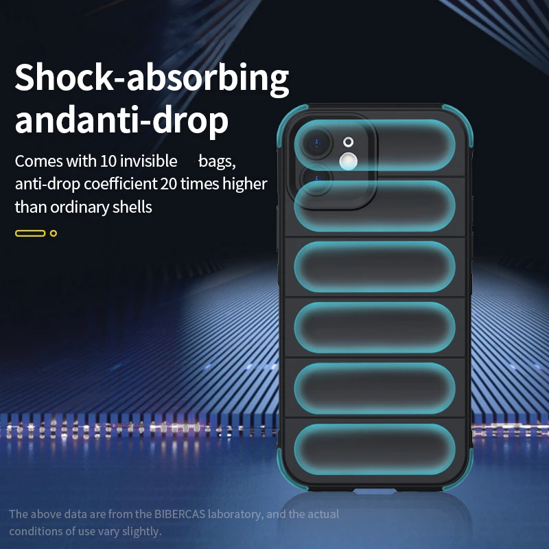 Skin-Friendly Shockproof Soft Silicone TPU Phone Back Cover
