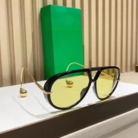 New Luxury Brand Designer Oversized Sunglasses Women Men Popular Vintage Sun Glasses Punk Double Bridge Shade UV400 Eyewear