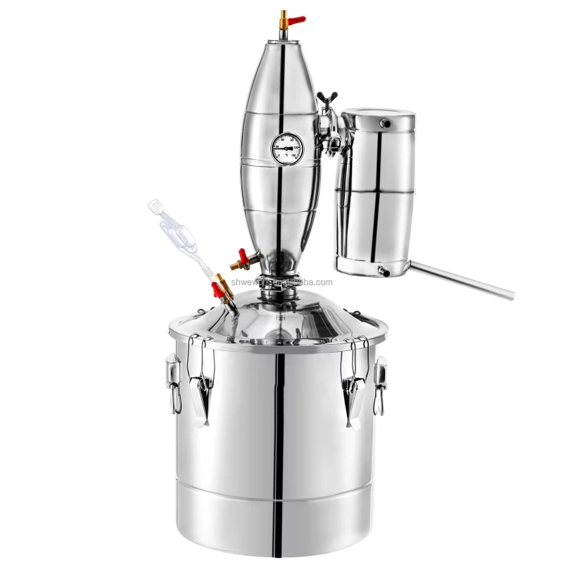 

20 / 30 / 50 70L Alcohol Distillation Equipment Still Making Boiler Home Kit Liquor/Water/Whisky/Wine Distiller