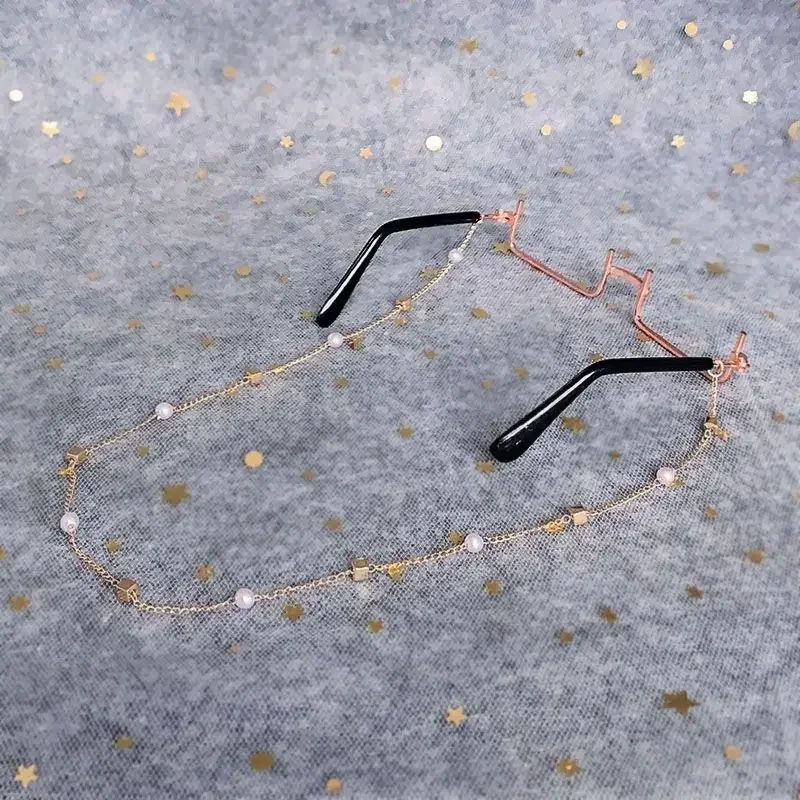 

Half Frame Glasses Chain Semi-rimless Underframe 20cm 1/3 bjd Doll 8.5cm /6cm Width 3.35 /2.36Inch Mini Toy Facial Decoration