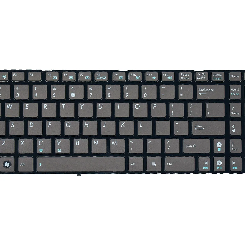 New Eua Teclado do Laptop Russa para Asus N53s K52d X53s X54h X55v A52jc K53s K55d N61v A53s K53s N53j A52j K55dr B53s K54hr G51v - Imagem 6