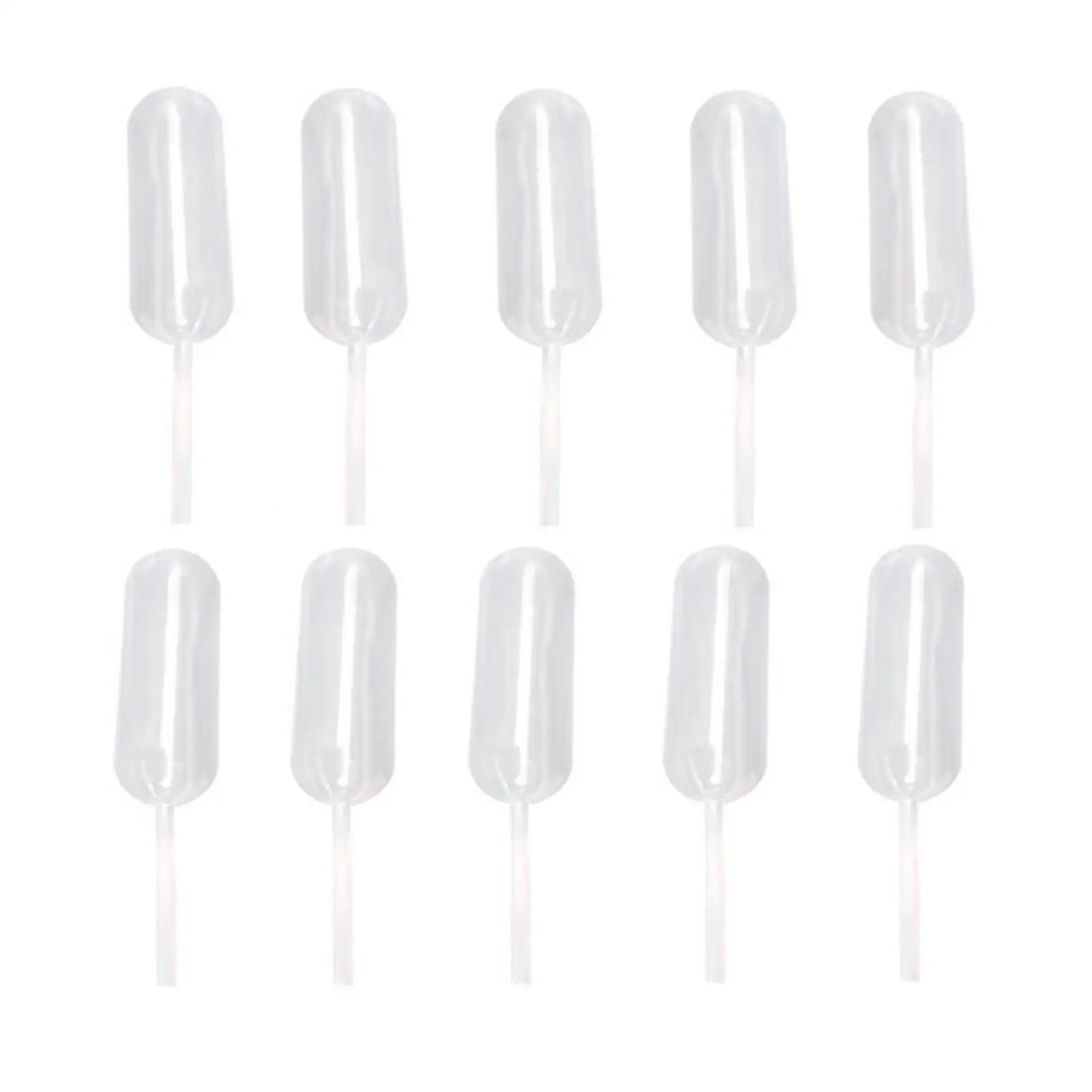 

50 Pieces Disposable Pipettes Small Flavor Liquid Injector 4ml Mini Dropper for Birthday Dessert Party Strawberries Decoration