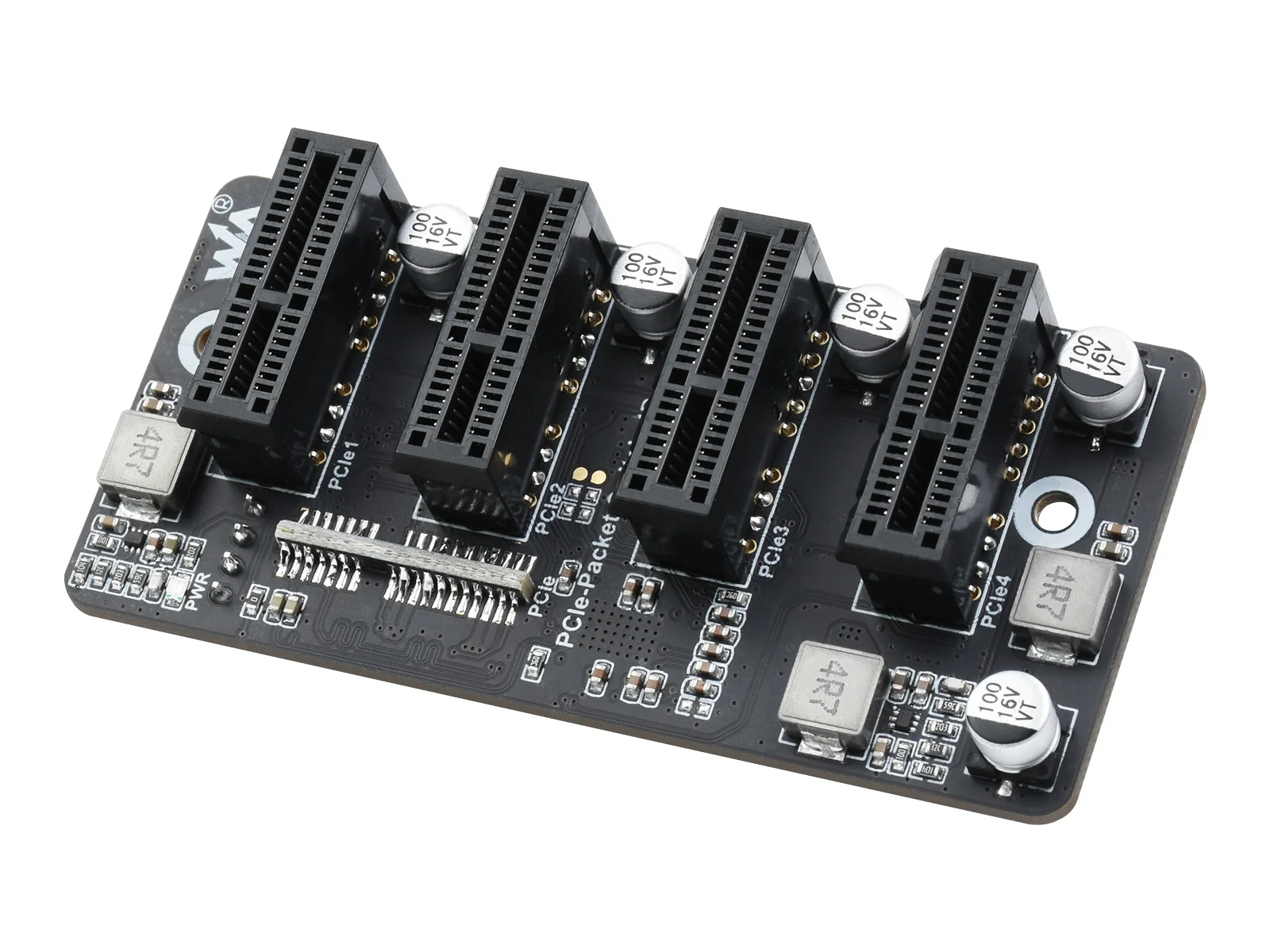 Expansor Prolongado do Gen × de 4-ch Pcie Desempenho Estável Motorista-livre Pcie-packet-switch4p