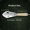 Stainless Steel Garden Shovel Spade Multi Tool Weeder With Sawtooth Hex Wrench Ruler Digging Trowel Knife Spear Garden Bonsai 3