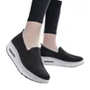 Mesh Surface Women's Sports Shoes Thin Design Soft-Soled Running Sneakers Thick Bottom Anti-Slip Casual Shoes Spring Autumn