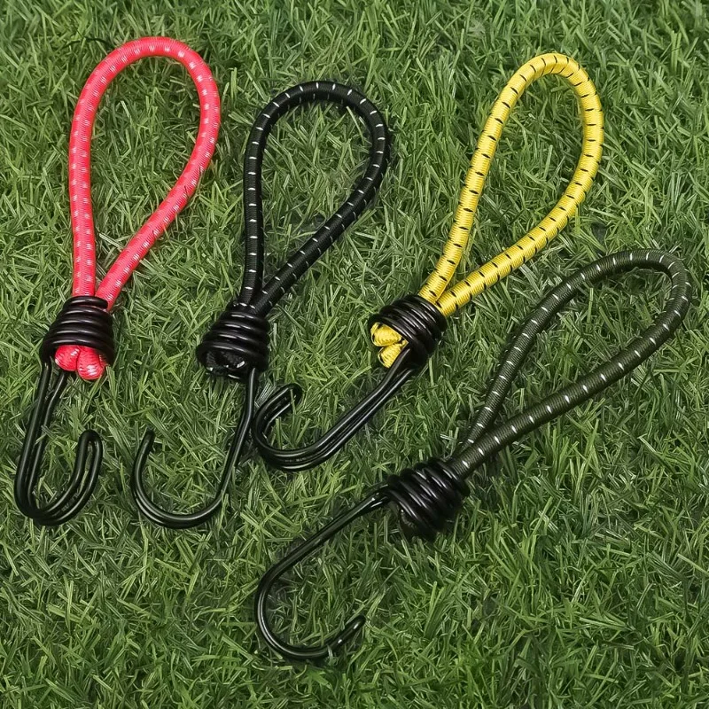 Tent Elastic Rope Cord Hook Camping Accessories for Outdoor Camping Canopy Tarp Tent Fixing