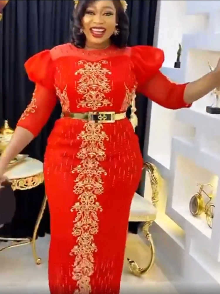 

Plus Size Evening Dresses Women Dashiki African Turkey Wedding Gown Ankara Luxury Party Long Dress Robe 2023 Africa Clothing