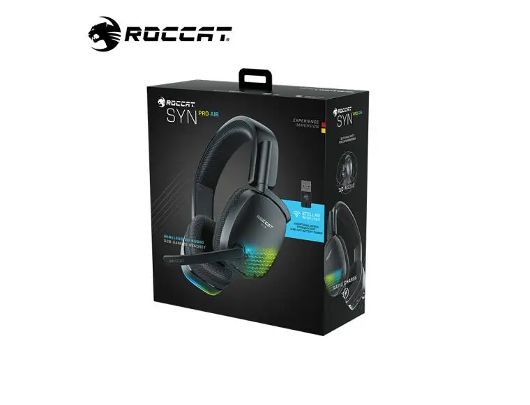 Roccat Syn Pro Air Head-mounted Wireless Gaming Headset 7.1 Computer  Headset - Mouse Pads - AliExpress