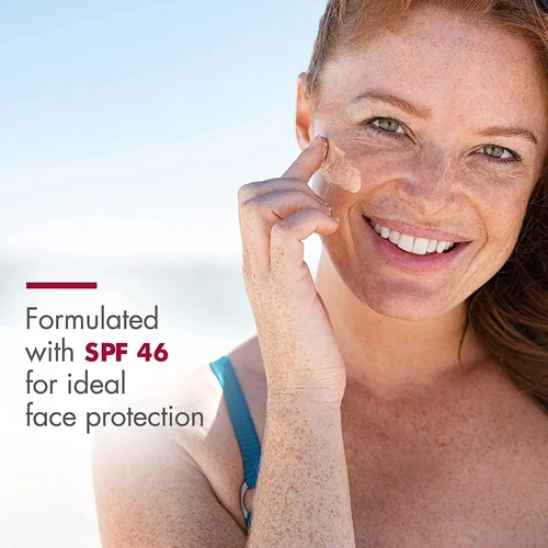 Elta-MD UV SPF 46/40 세안 선스크린, 틴티드 브로드 스펙트럼 메이크업 아이솔레이션 페이스 선스크린 민감한 피부용 1.7 oz 4