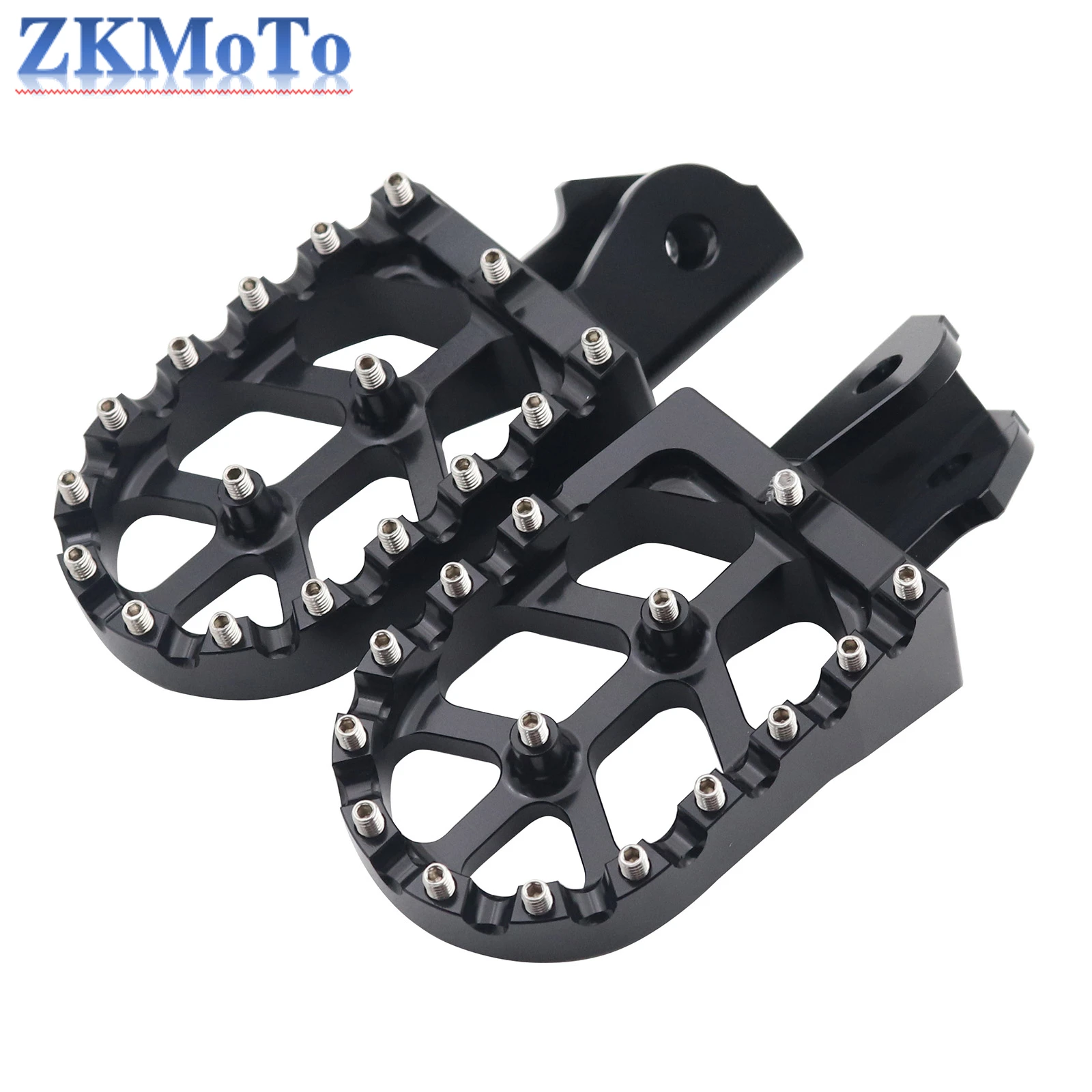 CNC Aluminum Foot Pegs Rests Pedals Footpegs Bracket For Sur Ron Surron Sur-Ron Light Bee X & Light Bee S Electric Motorcycle motorcycle accessories,motorcycle footrests,motorcycle foot pedals