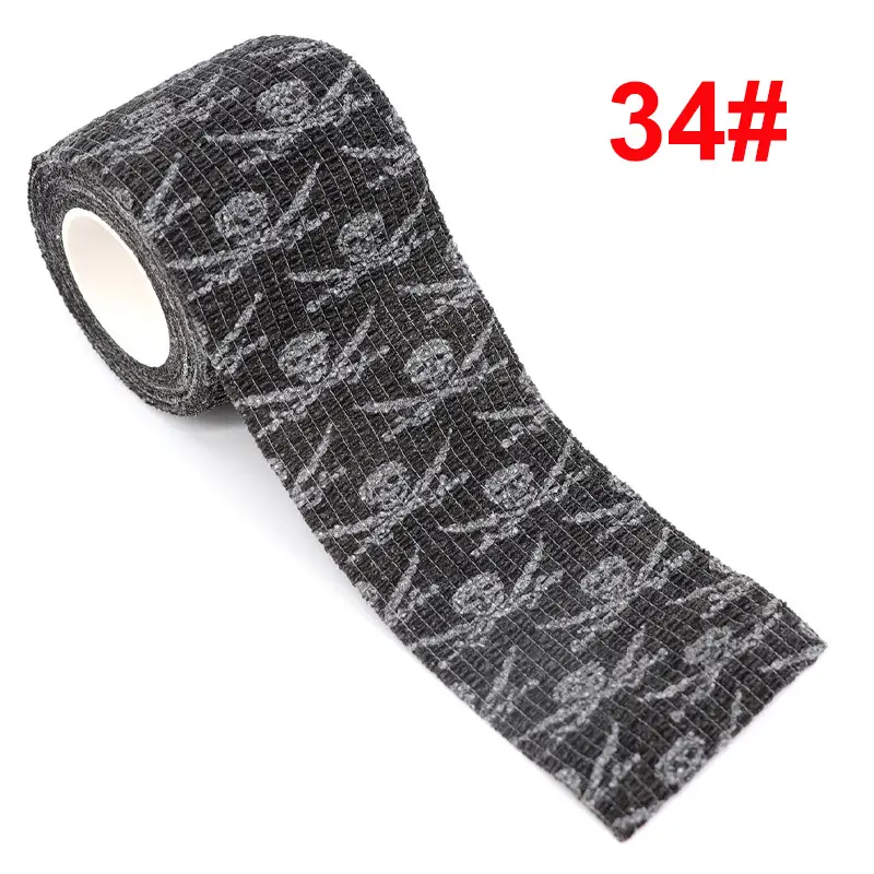 Animal Pattern Printed Self Adhesive Elastic Bandage 4.5m Sports Wrap Tape for Finger Joint Knee First Aid Kit Pet Tape - Image 21