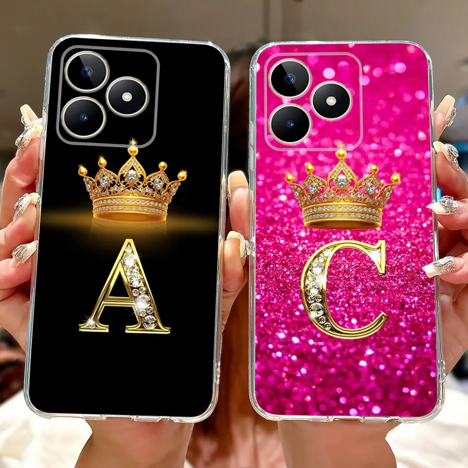 Fashionable Soft Silicone TPU Phone Case - Stylish Letter Design